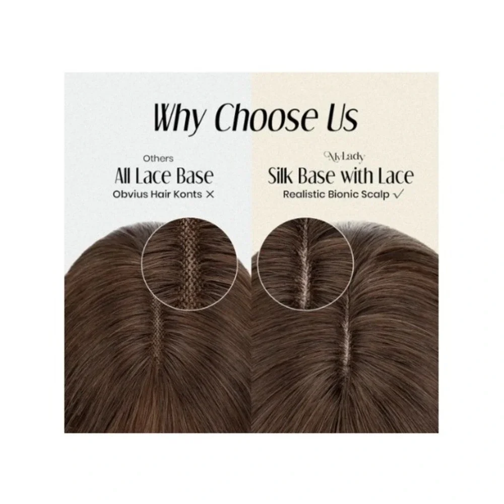 MY-LADY Human Hair Topper 14